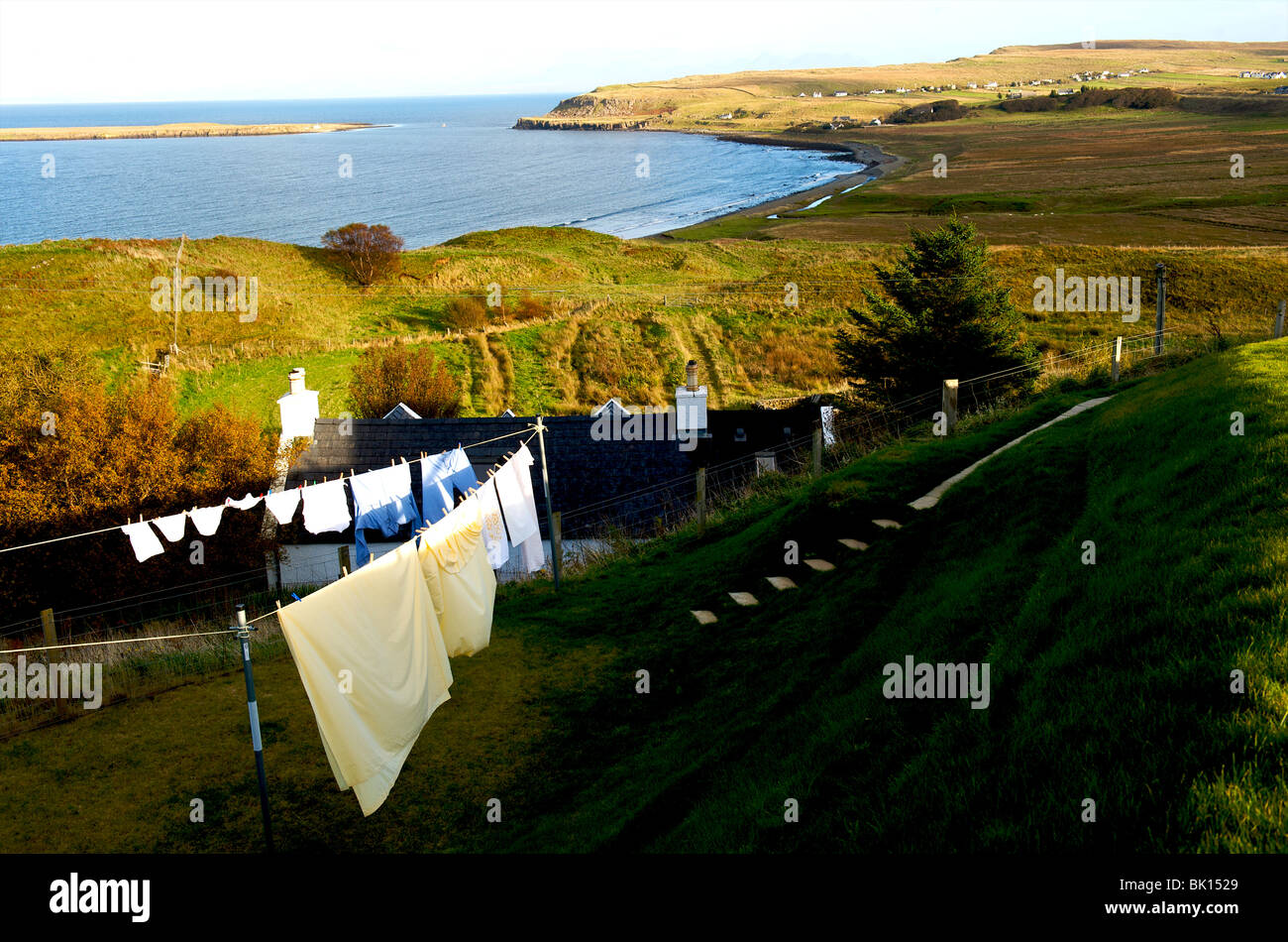 Escocia, Isla de Skye, servicio de lavandería Foto de stock