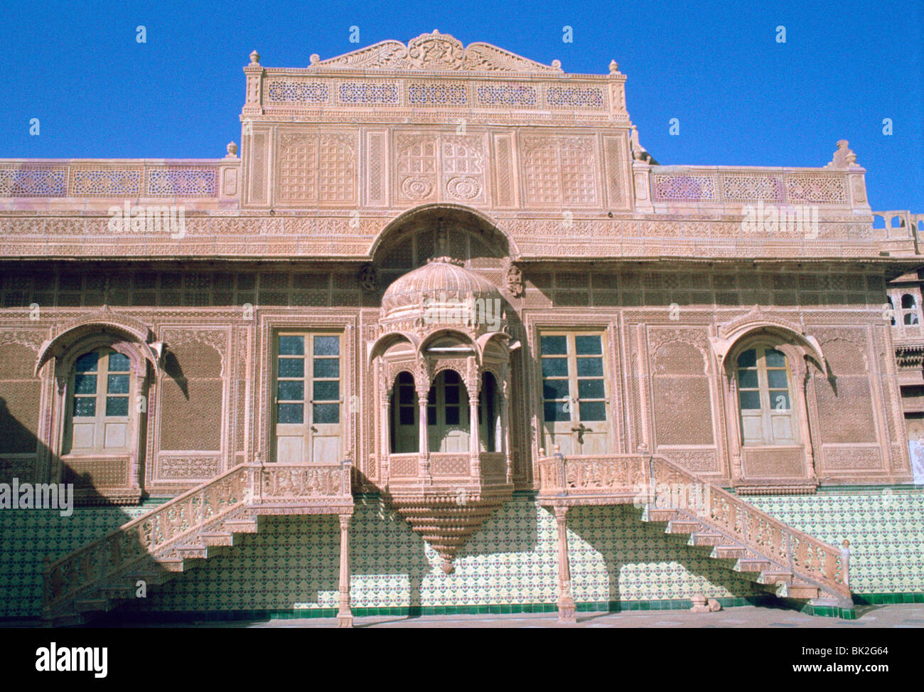 Badal Vilas, Jaisalmer, Rajasthan, India. Foto de stock