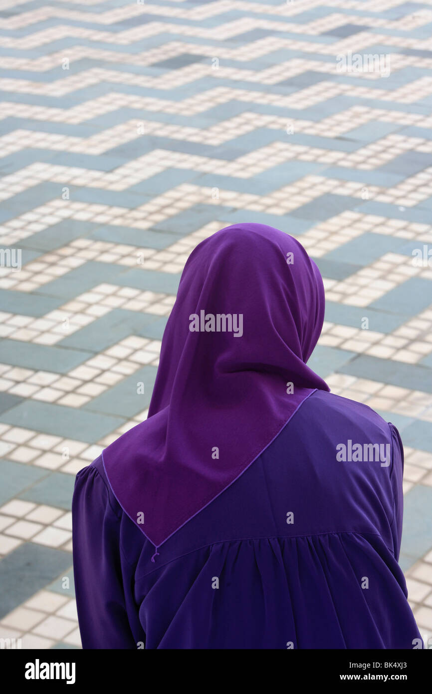 Shal Halam musulmana, mezquita, Selangor, Malasia, Sudeste Asiático, Asia Foto de stock