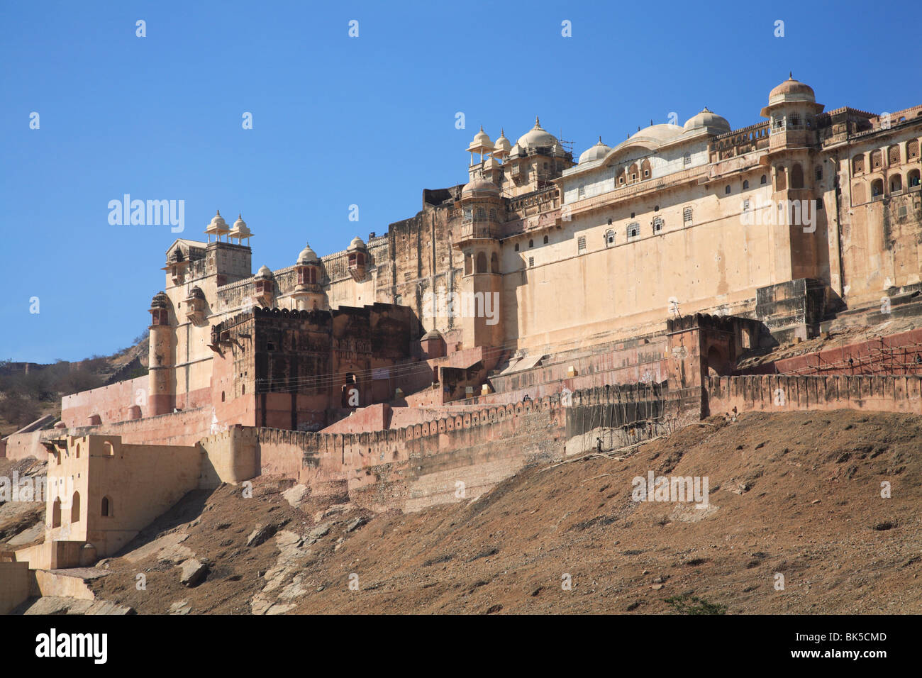 Fuerte Amber Palace, Jaipur, Rajasthan, India, Asia Foto de stock