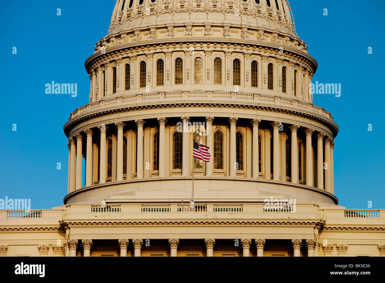 Nosotros El Edificio del Capitolio de Washington DC, EE.UU. Foto de stock