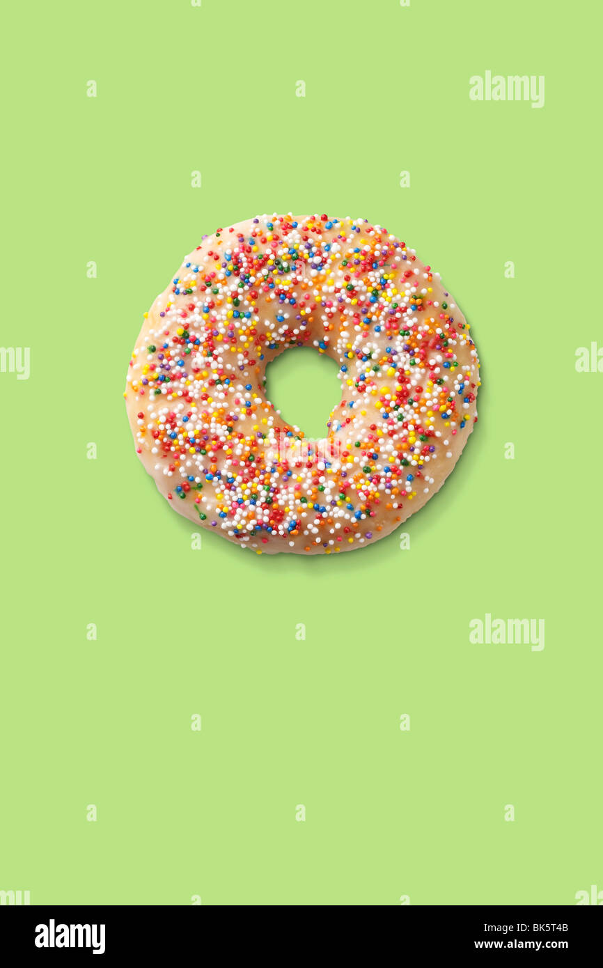 Espolvorear Donut Foto de stock
