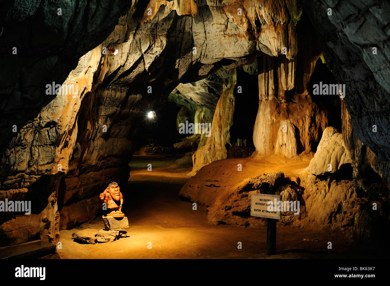 Las Cuevas de Sudwala en la provincia de Mpumalanga, Sudáfrica Foto de stock