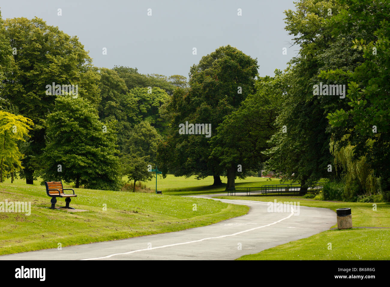Parque Singleton, Swansea, West Glamorgan, al sur de Gales, Reino Unido. Foto de stock