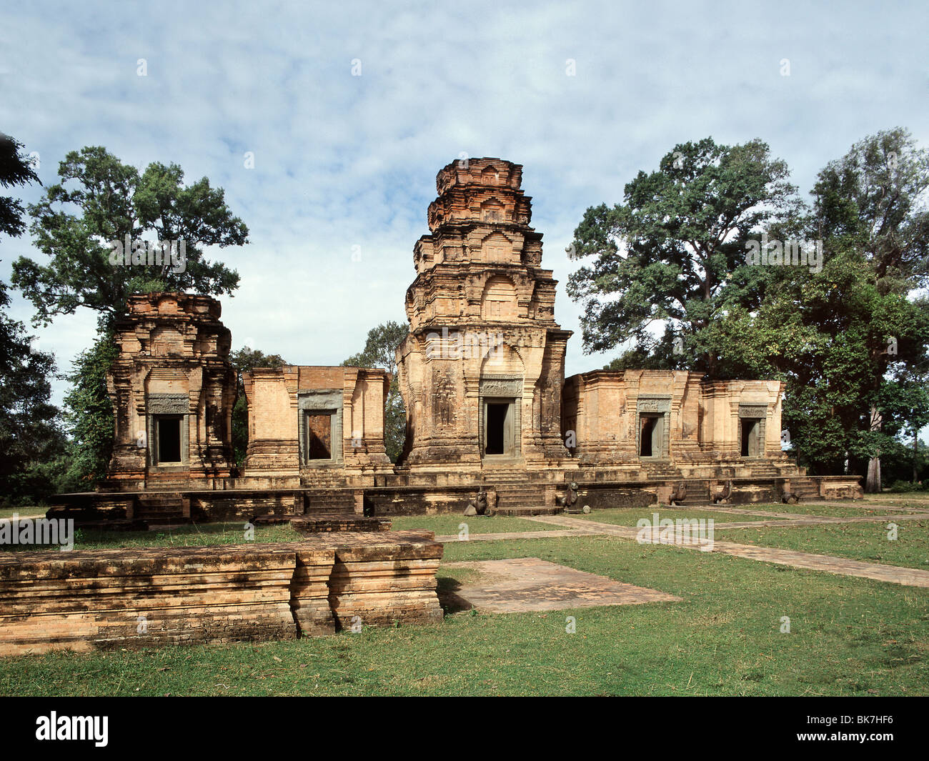 Prasat Kravan, que data de principios del siglo 10, Angkor, sitio del Patrimonio Mundial de la UNESCO, en Camboya, en Indochina, en el sudeste de Asia, Asia Foto de stock