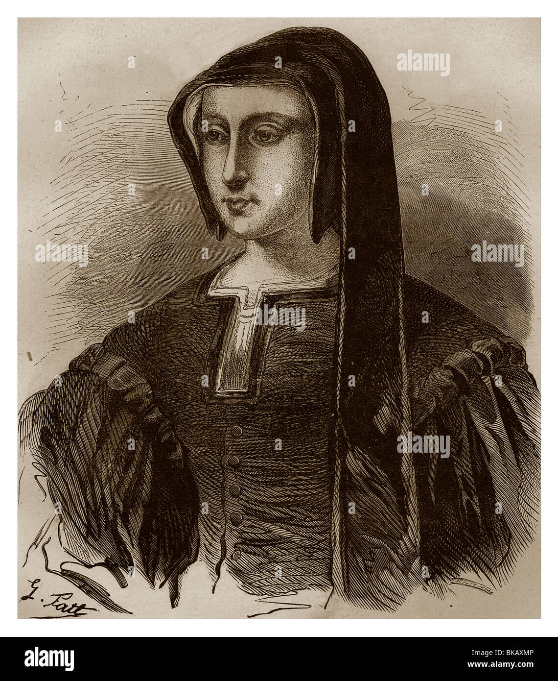 Louise de Saboya (1476-1531): La madre del rey Francisco I de Francia. Foto de stock