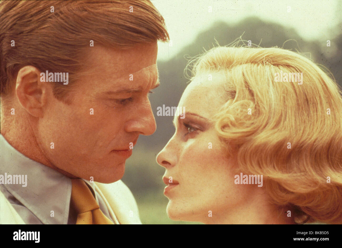 El gran Gatsby (1974), Robert Redford, Mia Farrow TGG 031 Foto de stock