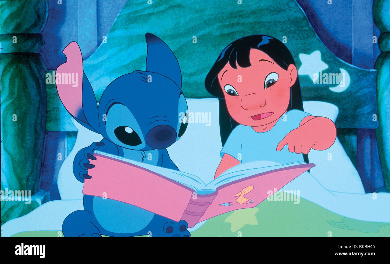 LILO & Stitch (ANI - 2002) Crédito animados Disney LSTI 001 32 Foto de stock