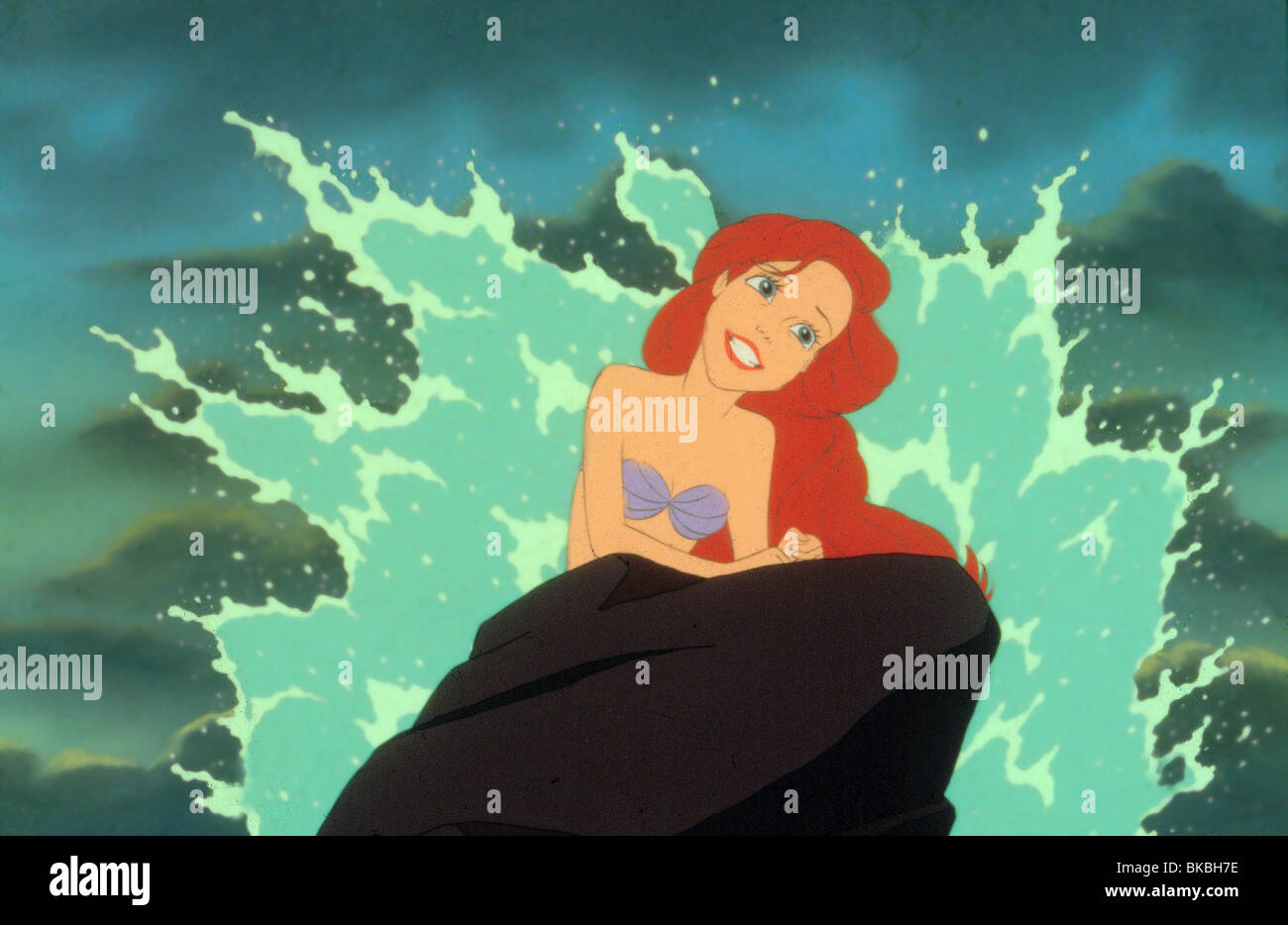 La Sirenita (ANI - 1989) animados Disney LMRD Crédito 018 Foto de stock