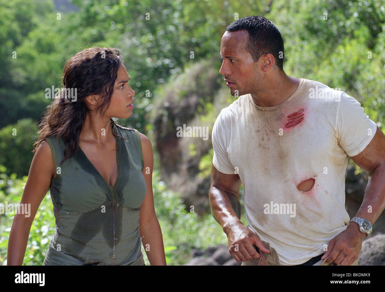 La desacumulación (2003), Rosario Dawson, Dwayne Johnson (la roca) RUND 001-8 Foto de stock