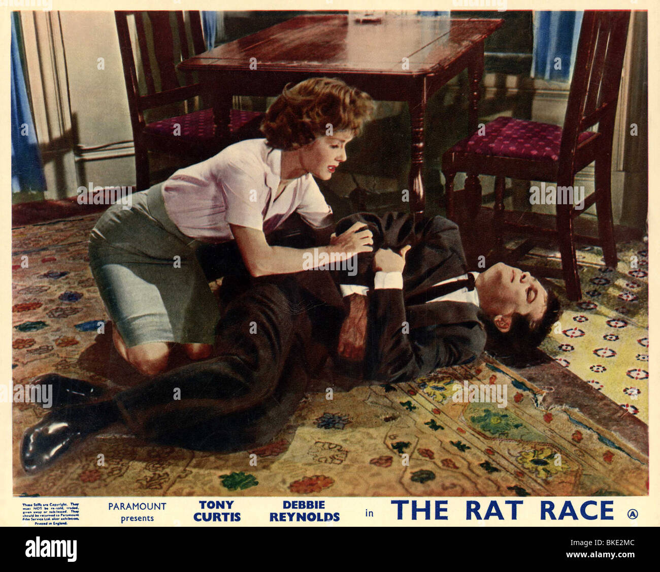 La carrera de ratas (1960), Debbie Reynolds RATR 002FOH Foto de stock