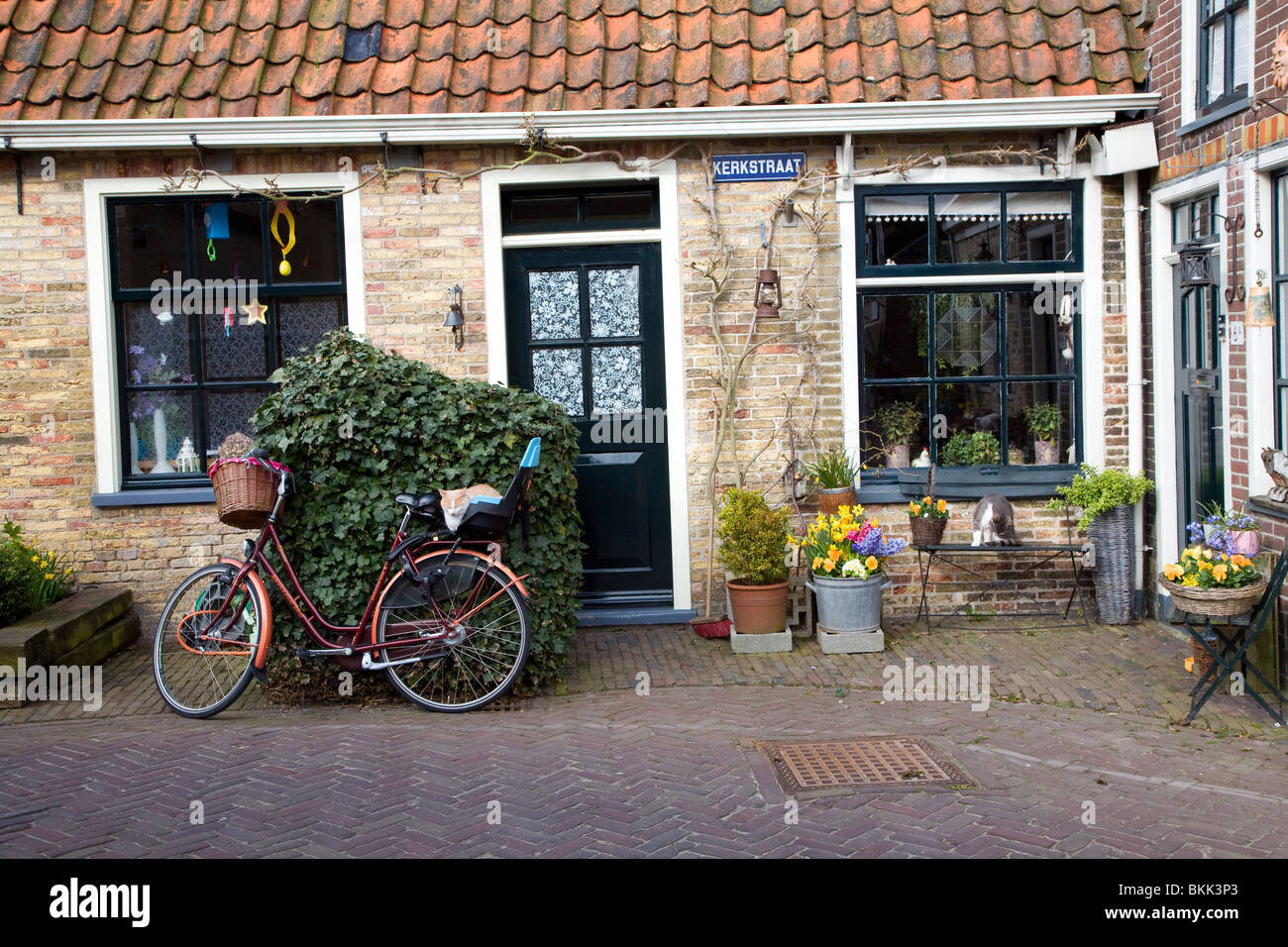 Oosterend, Texel, Países Bajos, Foto de stock