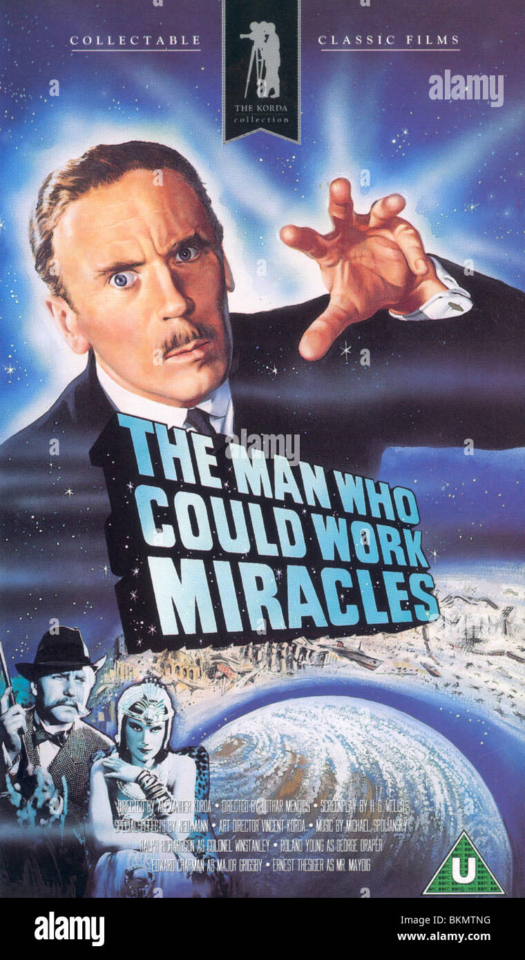 El hombre que podía hacer milagros (1936) Póster MWMS 001VS Foto de stock