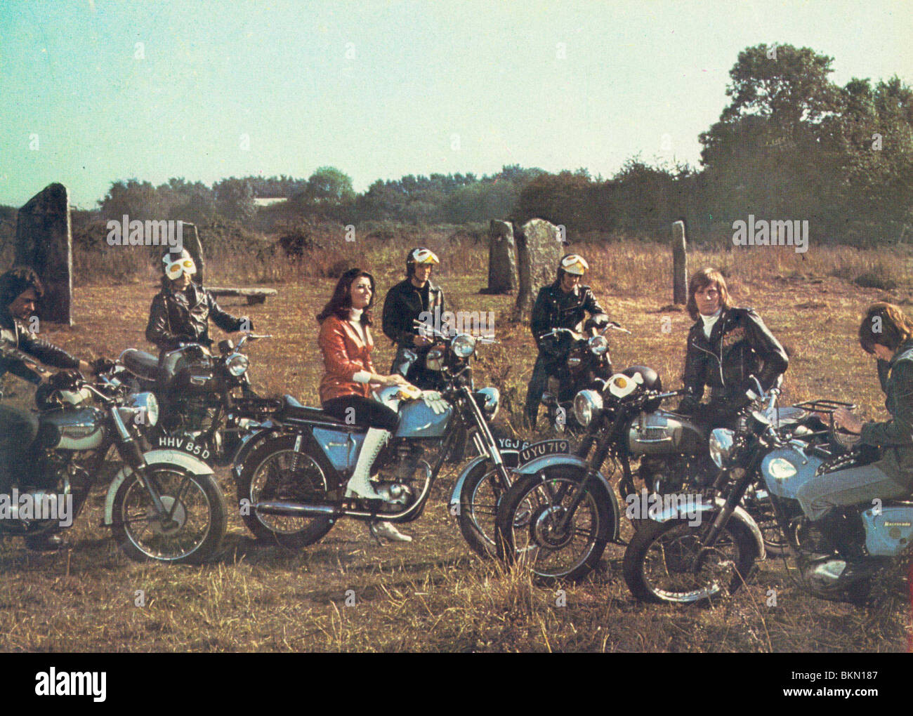 PSYCHOMANIA -1971 Foto de stock