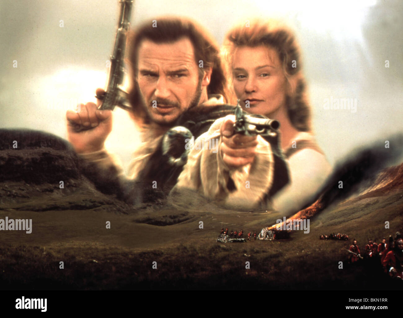 ROB ROY (1995), Liam Neeson, Jessica Lange Rory 136 Foto de stock