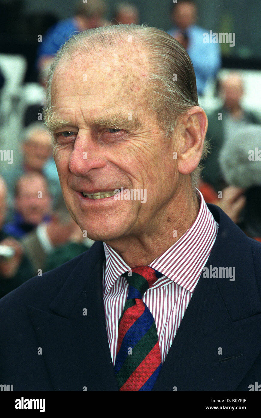 El príncipe Felipe, Duque de Edimburgo, 03 de junio de 1997 Foto de stock