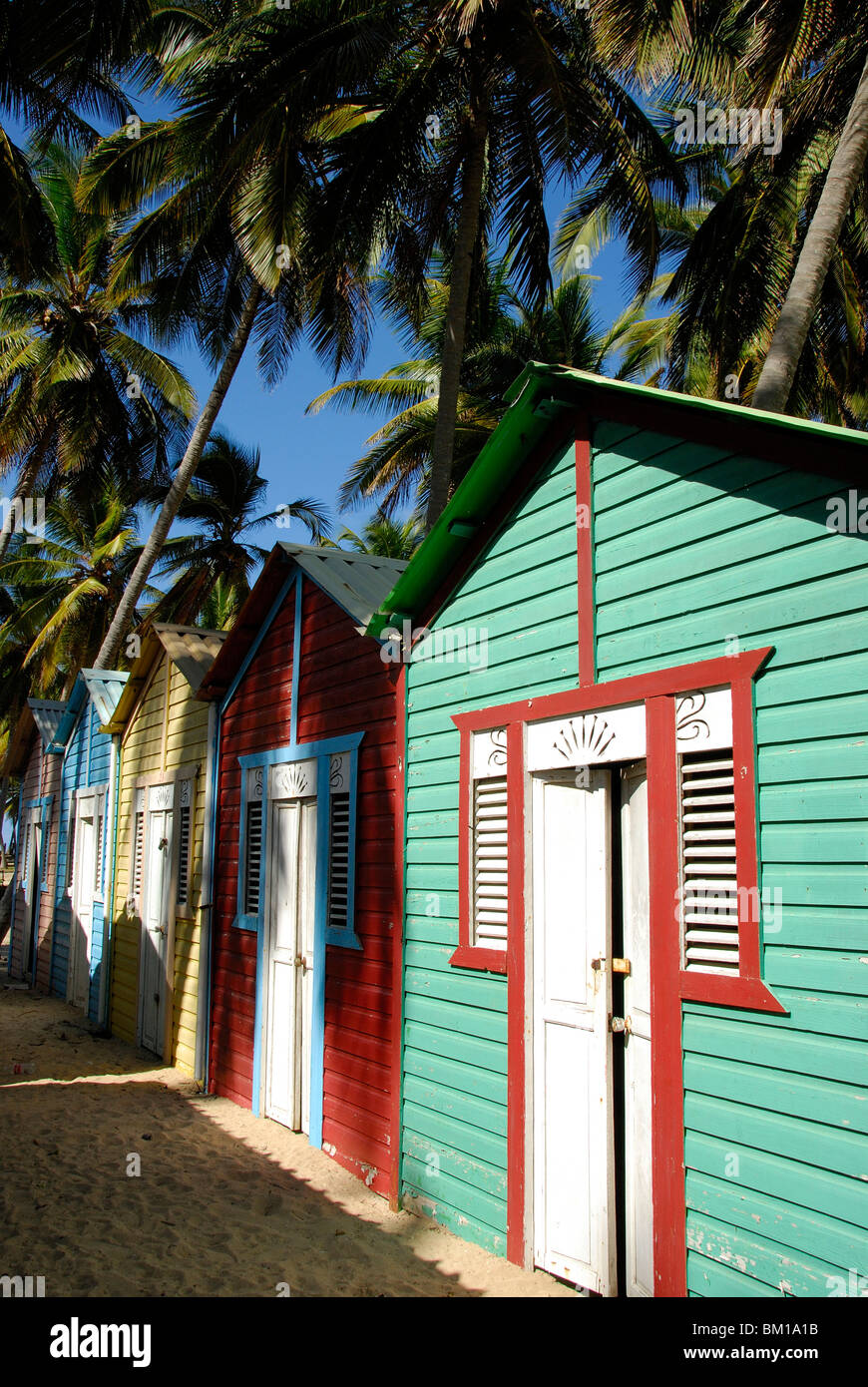Casas tradicionales, Punta Cana, República Dominicana, Antillas, América  Central Fotografía de stock - Alamy