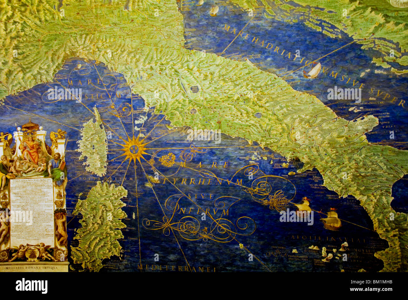Por Ignazio Danti 1536-1586 Roma Italia Europa la historia de la UE cartografía histórica arte cultura artística turística turismo cultural Foto de stock