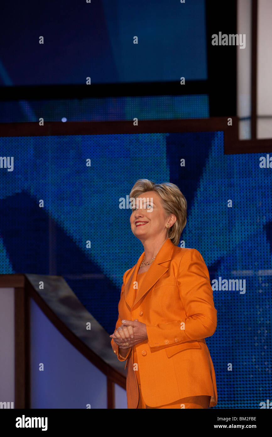 Hilary Clinton Foto de stock