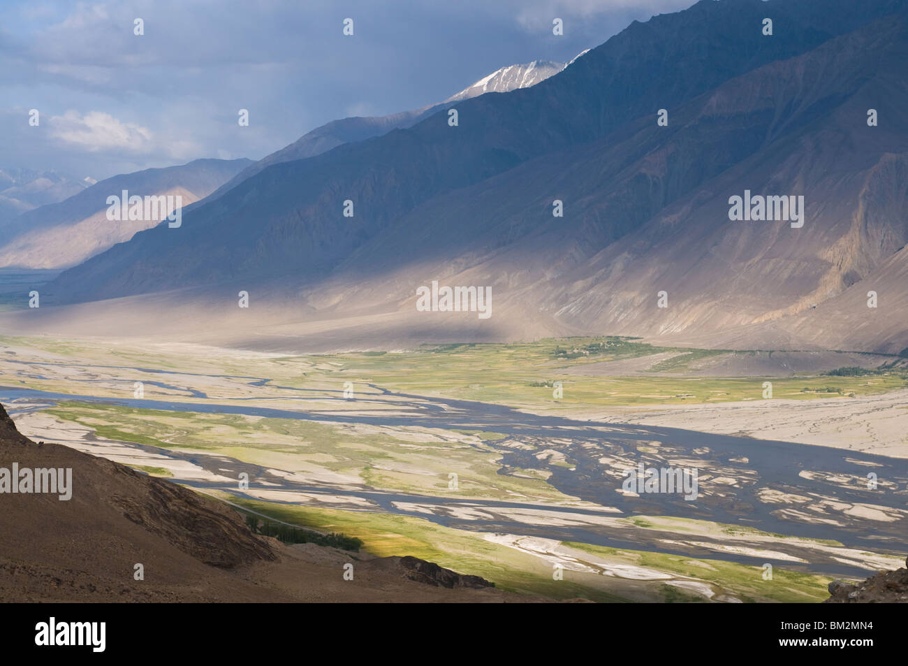 El Wakhan el valle, el Pamir, Tayikistán Foto de stock