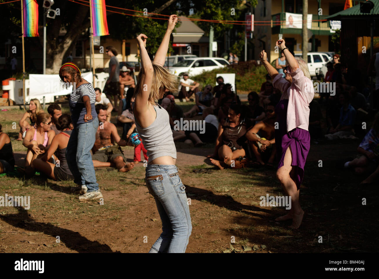 Byron bay australia hippie e imágenes de alta resolución - Alamy