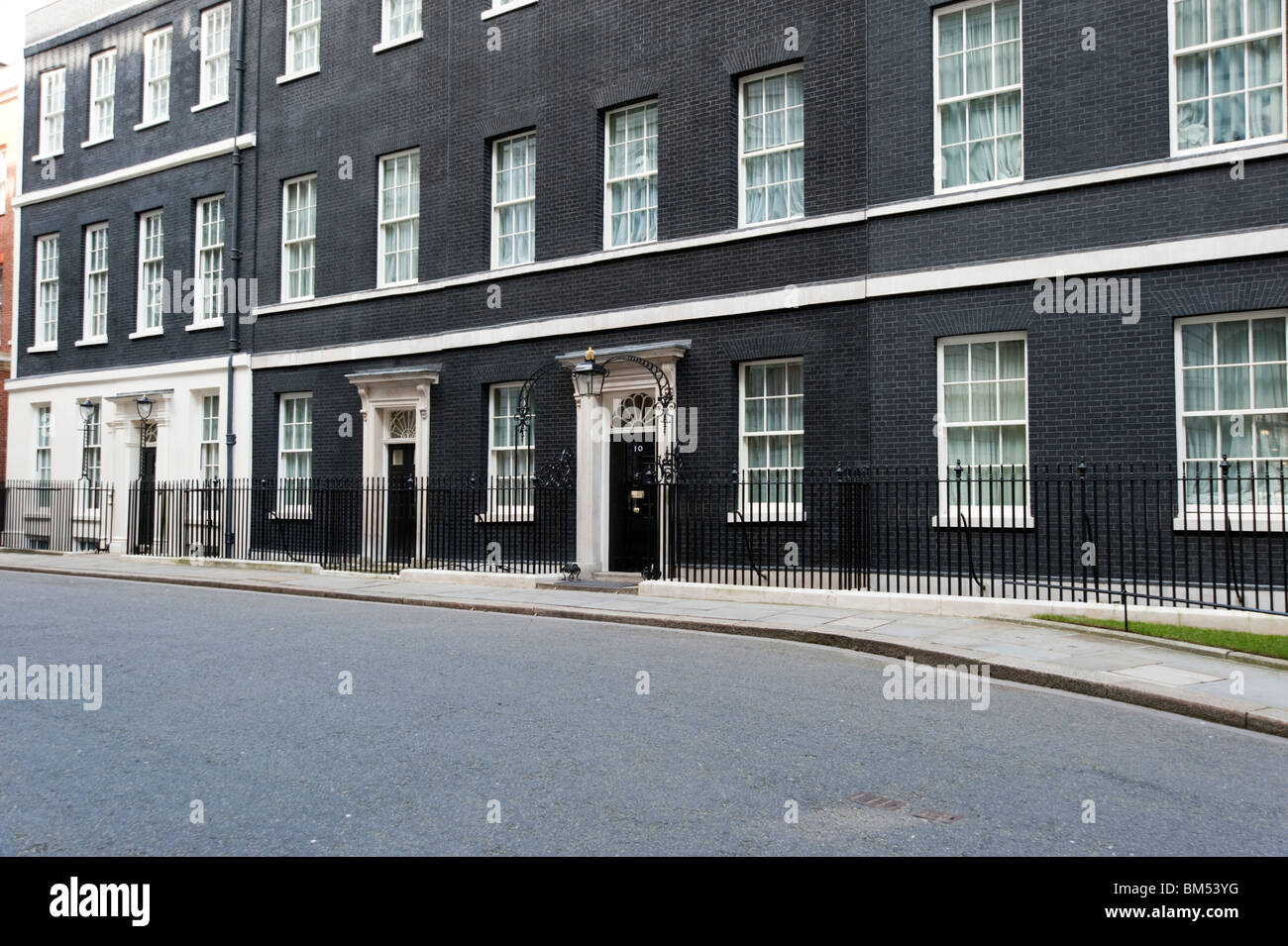 El 10 de Downing Street, Londres, Inglaterra, Reino Unido Fotografía de stock Alamy