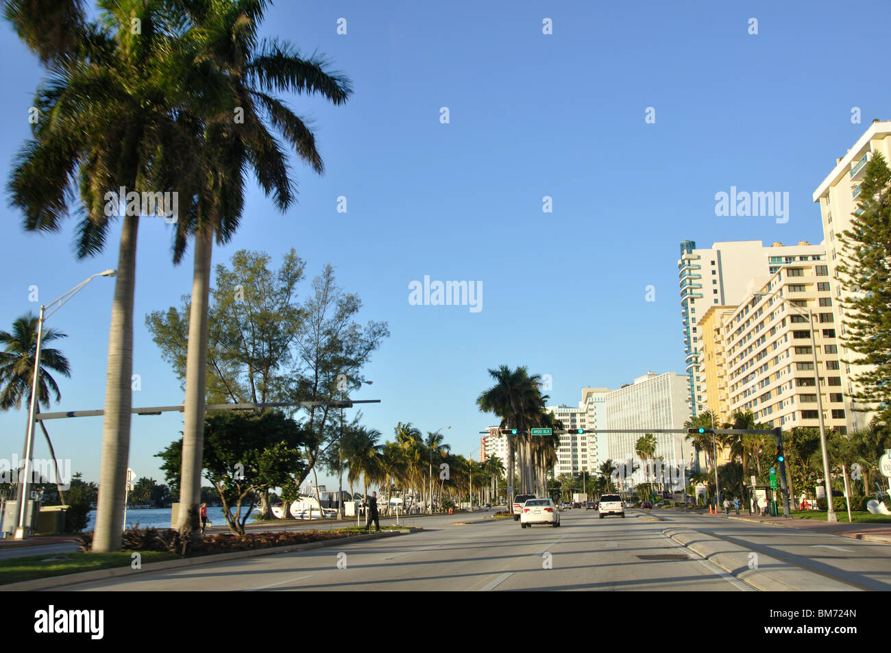 Miami Beach, Florida, EE.UU. Foto de stock