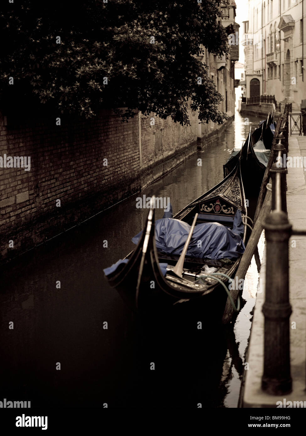 Canal de Venecia, Italia Foto de stock