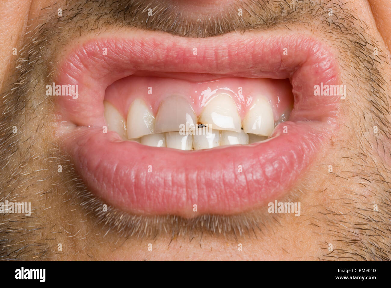 Boca y dientes Foto de stock