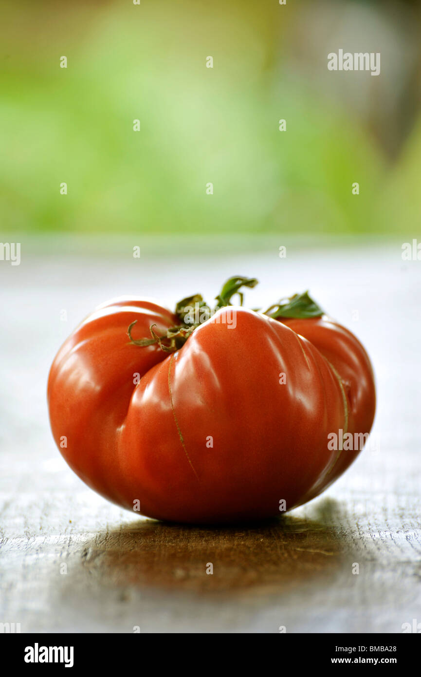 Un bistec de ternera tomate Foto de stock
