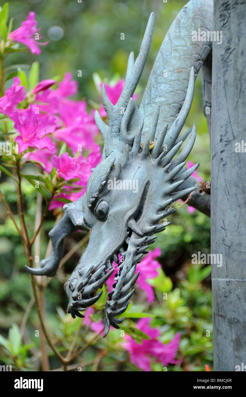 Dragon Head ornamentales Foto de stock