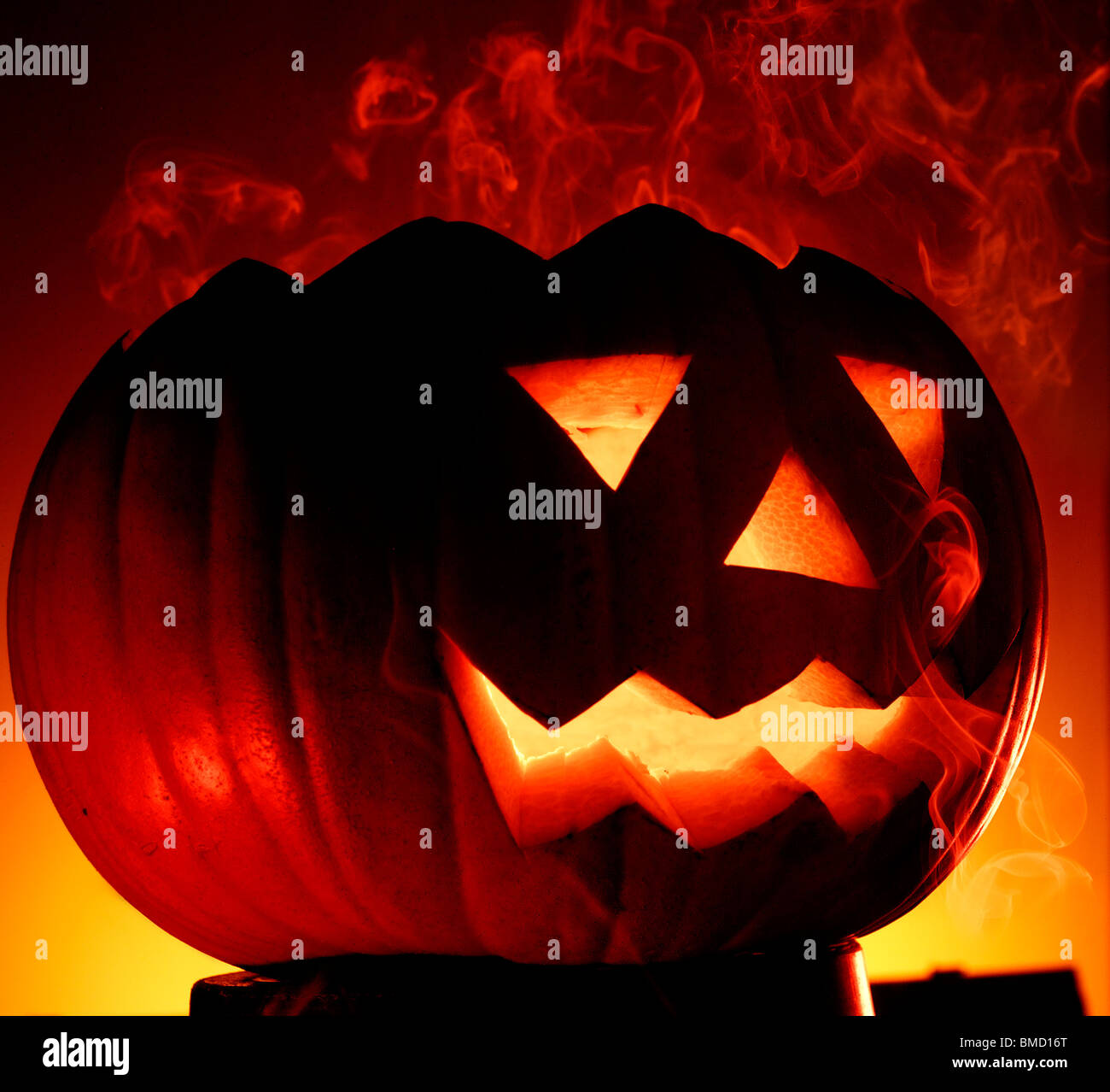 Calabaza de Halloween Foto de stock