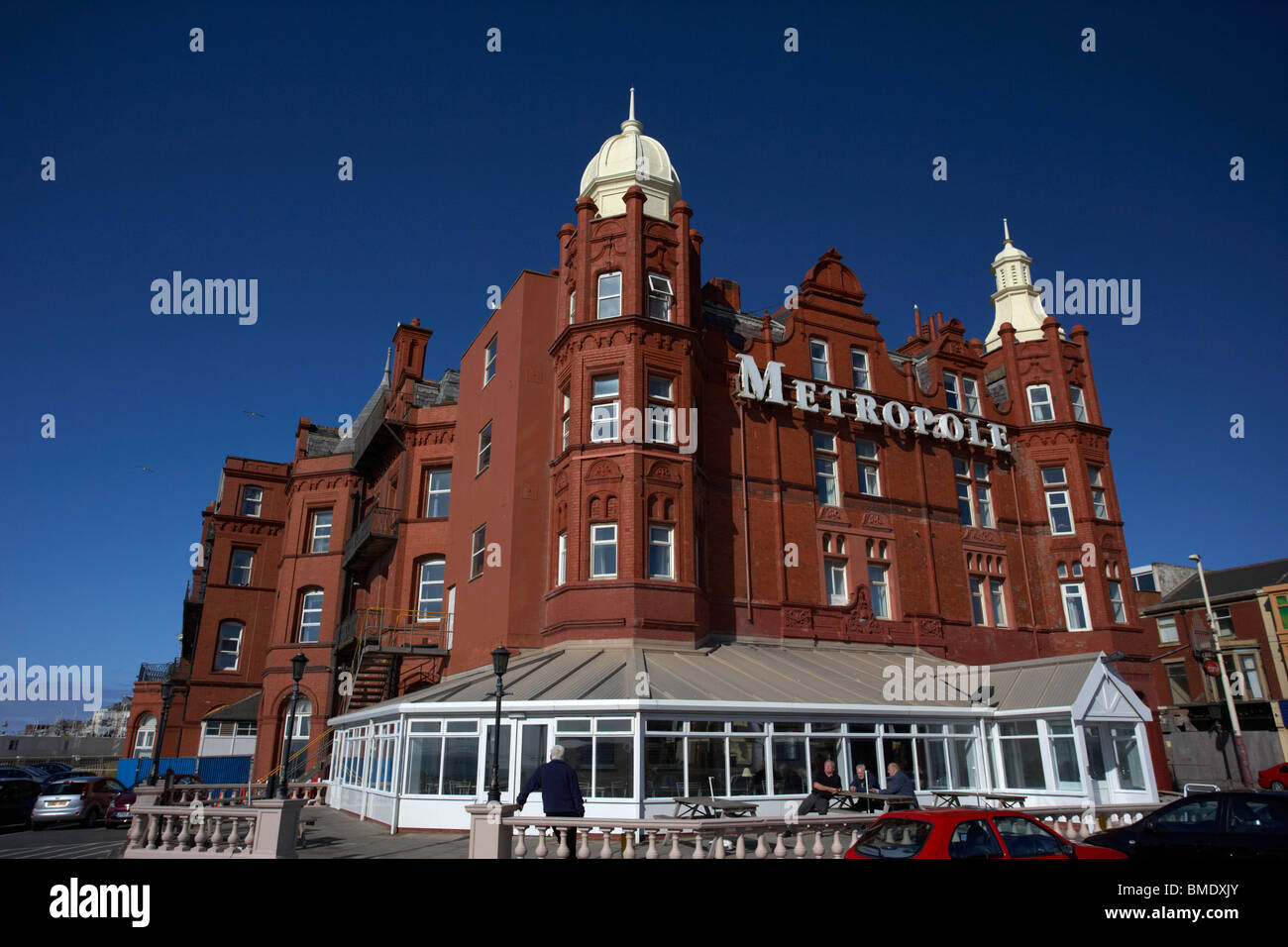El Grand Metropole Hotel Blackpool paseo lancashire Inglaterra Foto de stock