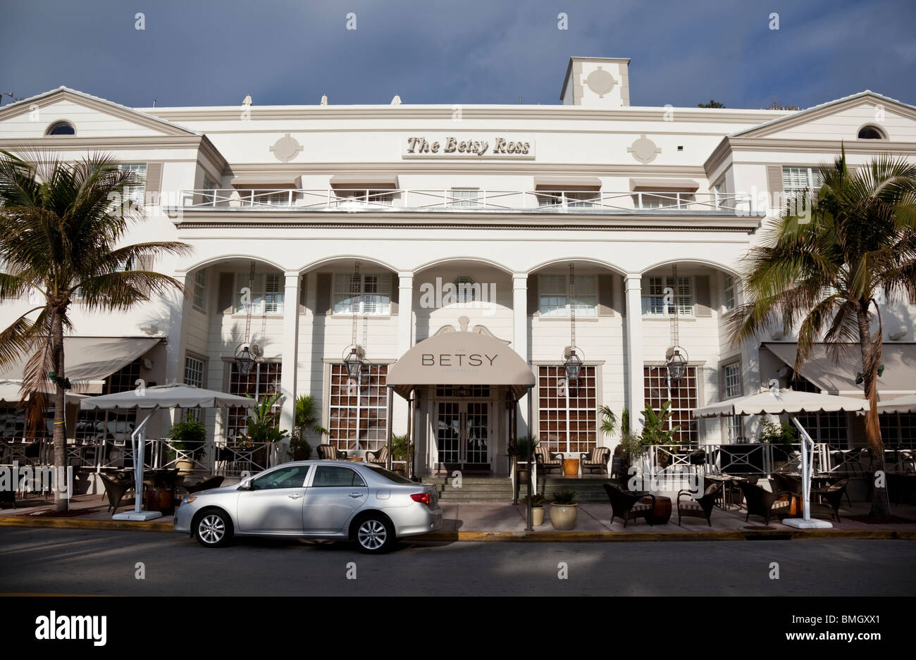 El Betsy Hotel Ocean Drive Miami South Beach, Florida, EE.UU. Foto de stock