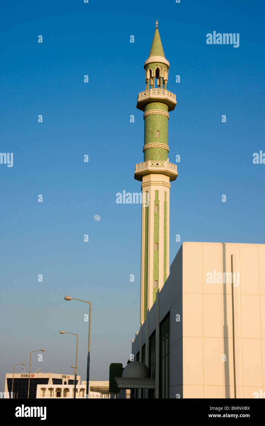 La Gran Mezquita de Qatar, Doha el día Foto de stock