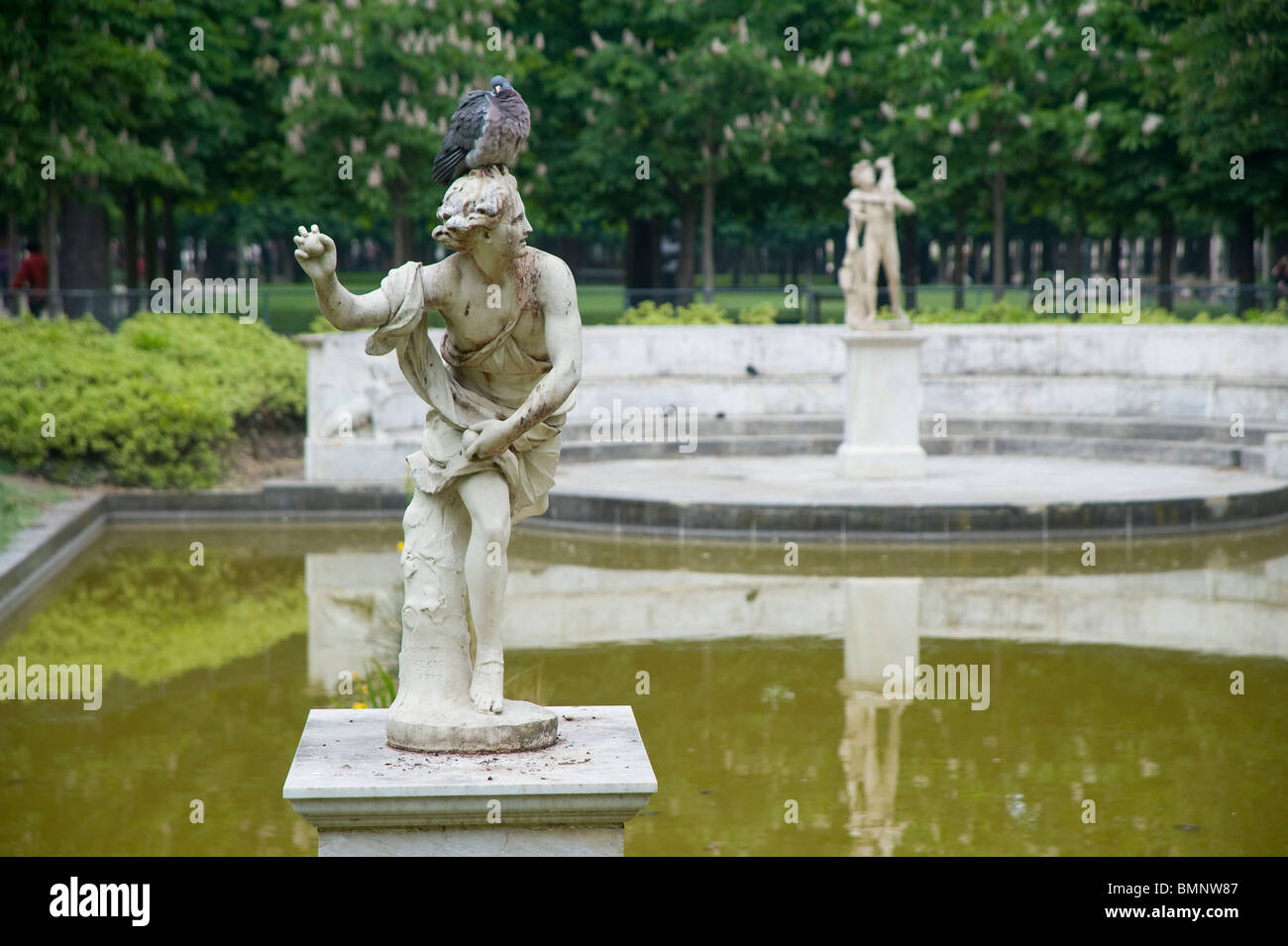 París, Jardin des Tuilleries Foto de stock