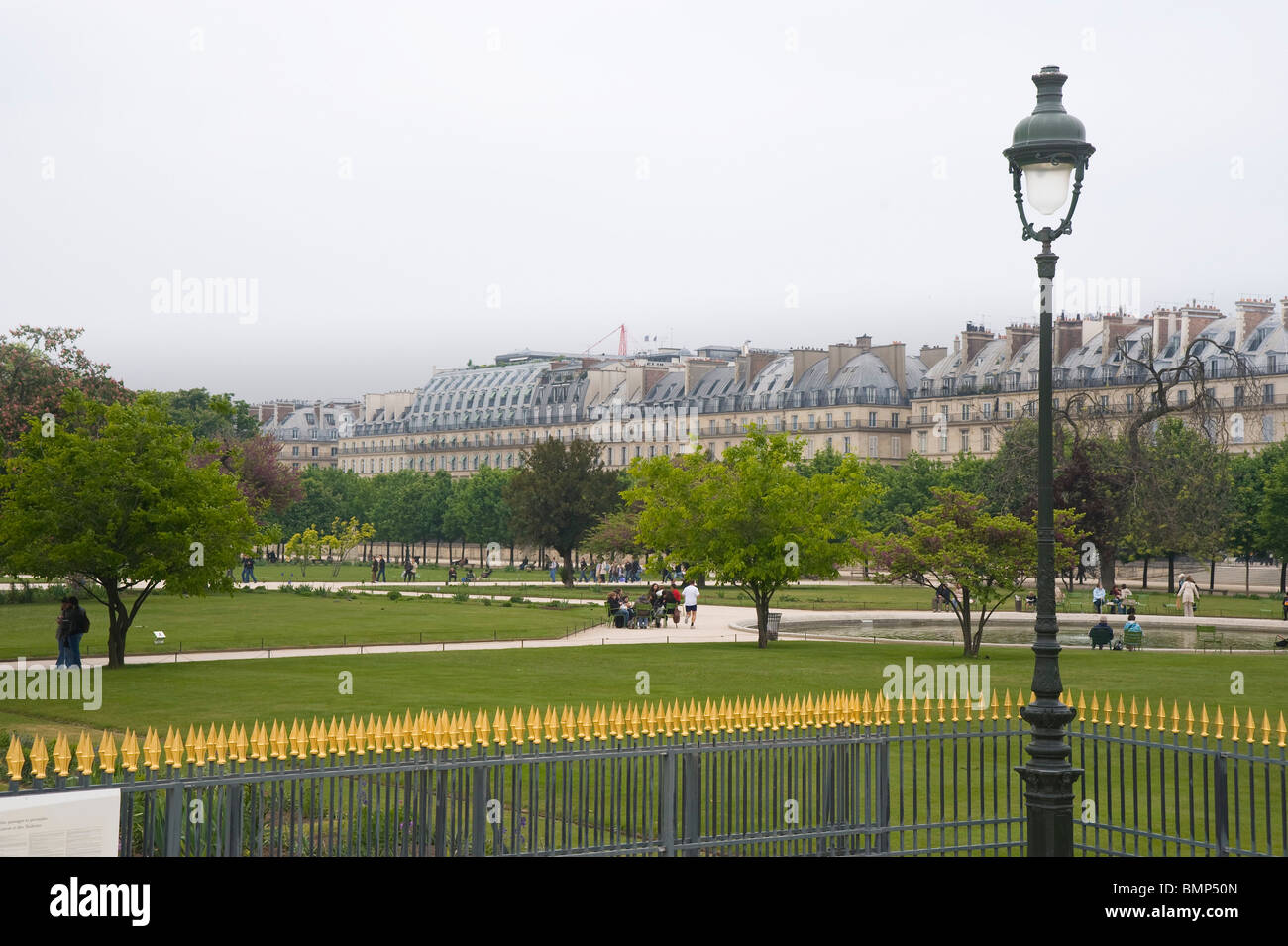 París, Jardin des Tuilleries Foto de stock