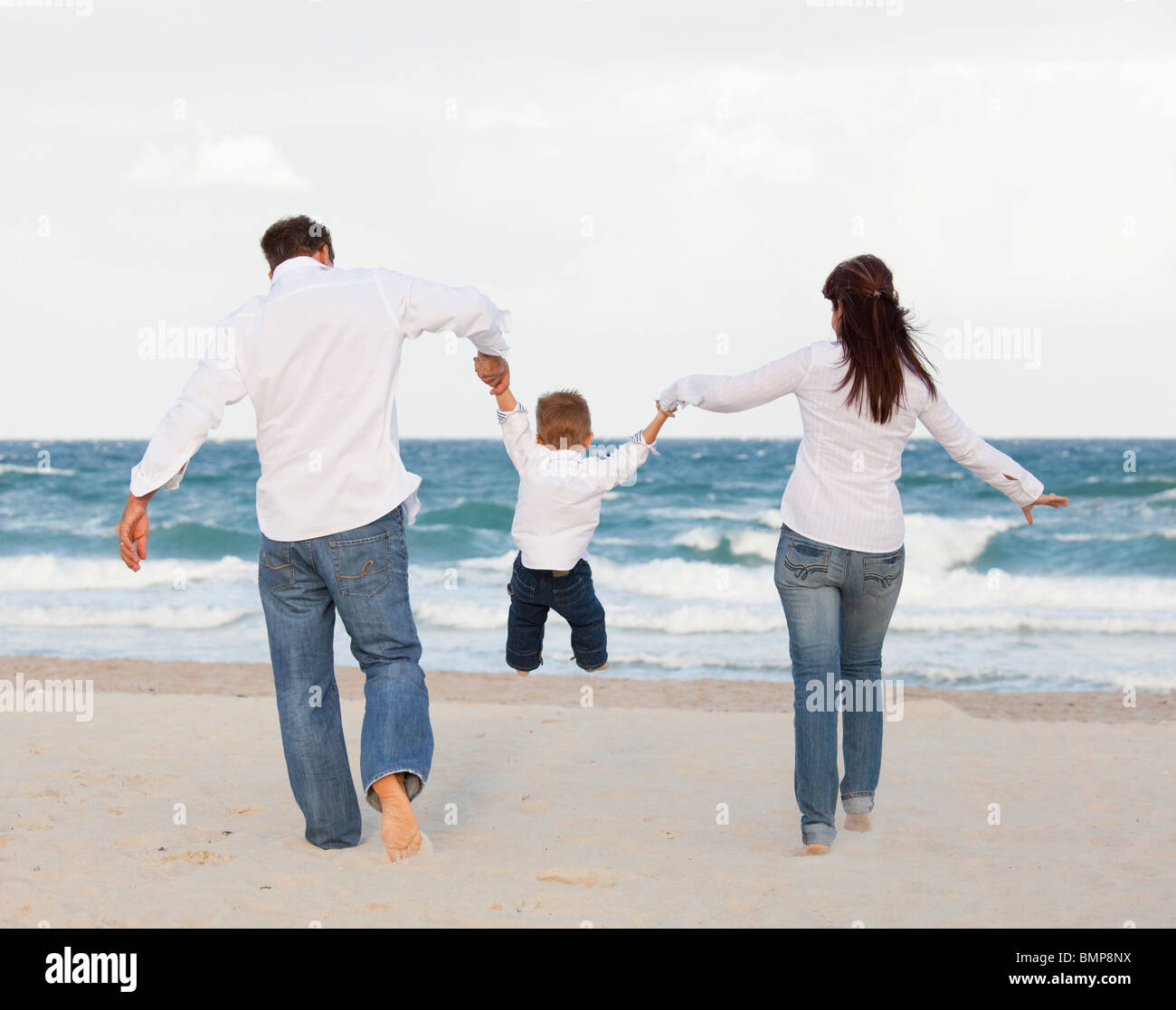 Fort Lauderdale, Florida, Estados Unidos de América; una familia en la