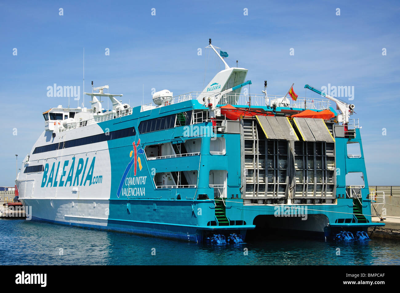 Balearia Ferry interinsular, el puerto de La Savina, La Savina, Formentera,  Islas Baleares, España Fotografía de stock - Alamy