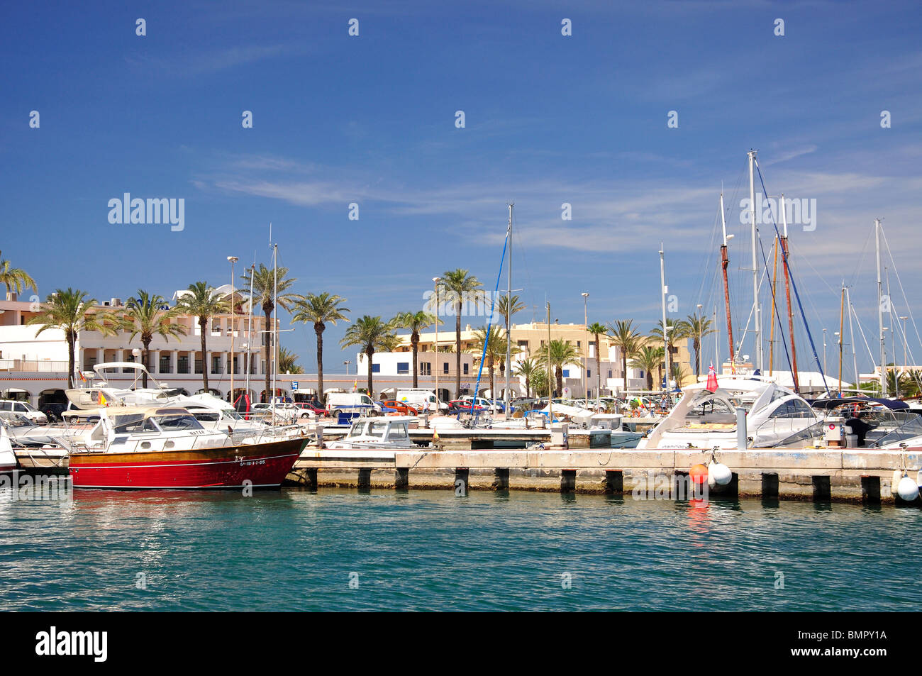 El puerto de La Savina, La Savina, Formentera, Islas Baleares, España  Fotografía de stock - Alamy
