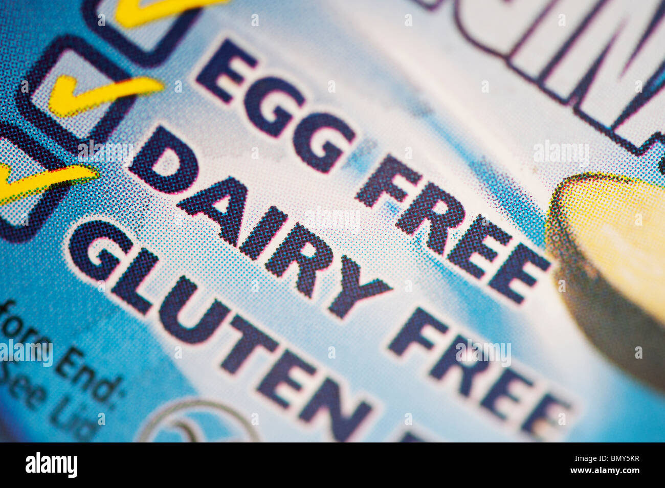 Egg gratis, libre de lácteos, mayonesa sin gluten etiquetado de