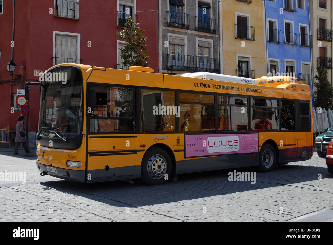 Spanish bus cuenca spain fotografías e imágenes de alta resolución - Alamy