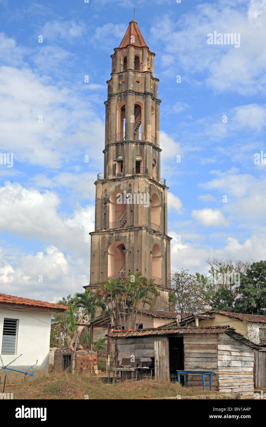 Watch Tower (1816), Valle de los Ingenios, Cuba Foto de stock