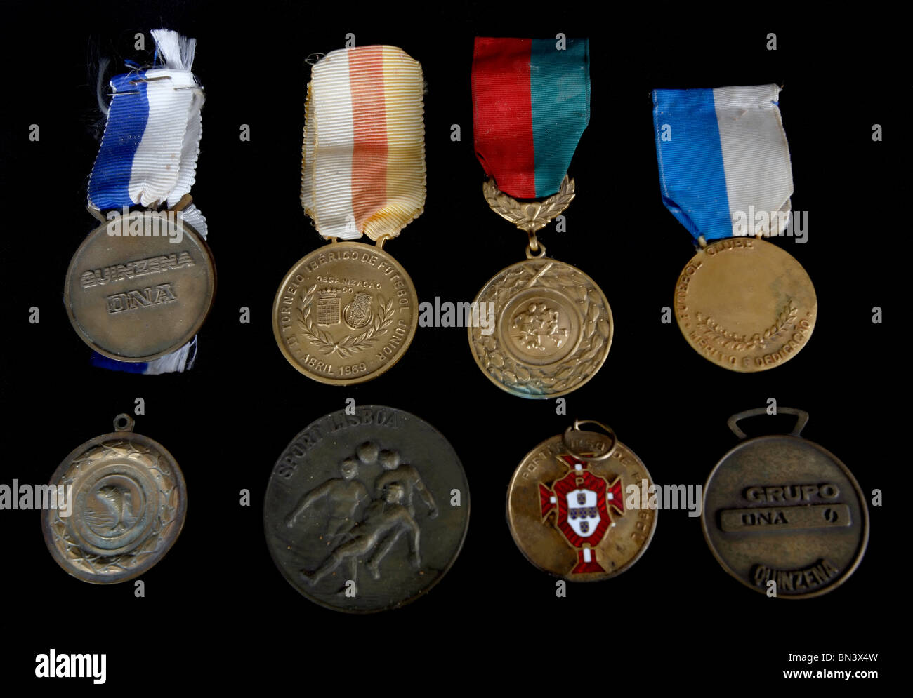 Medallas Foto de stock