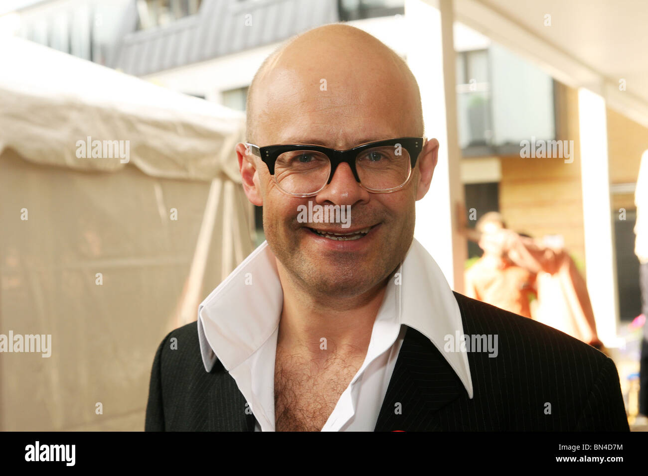 Comediante Harry Hill en Londres Foto de stock