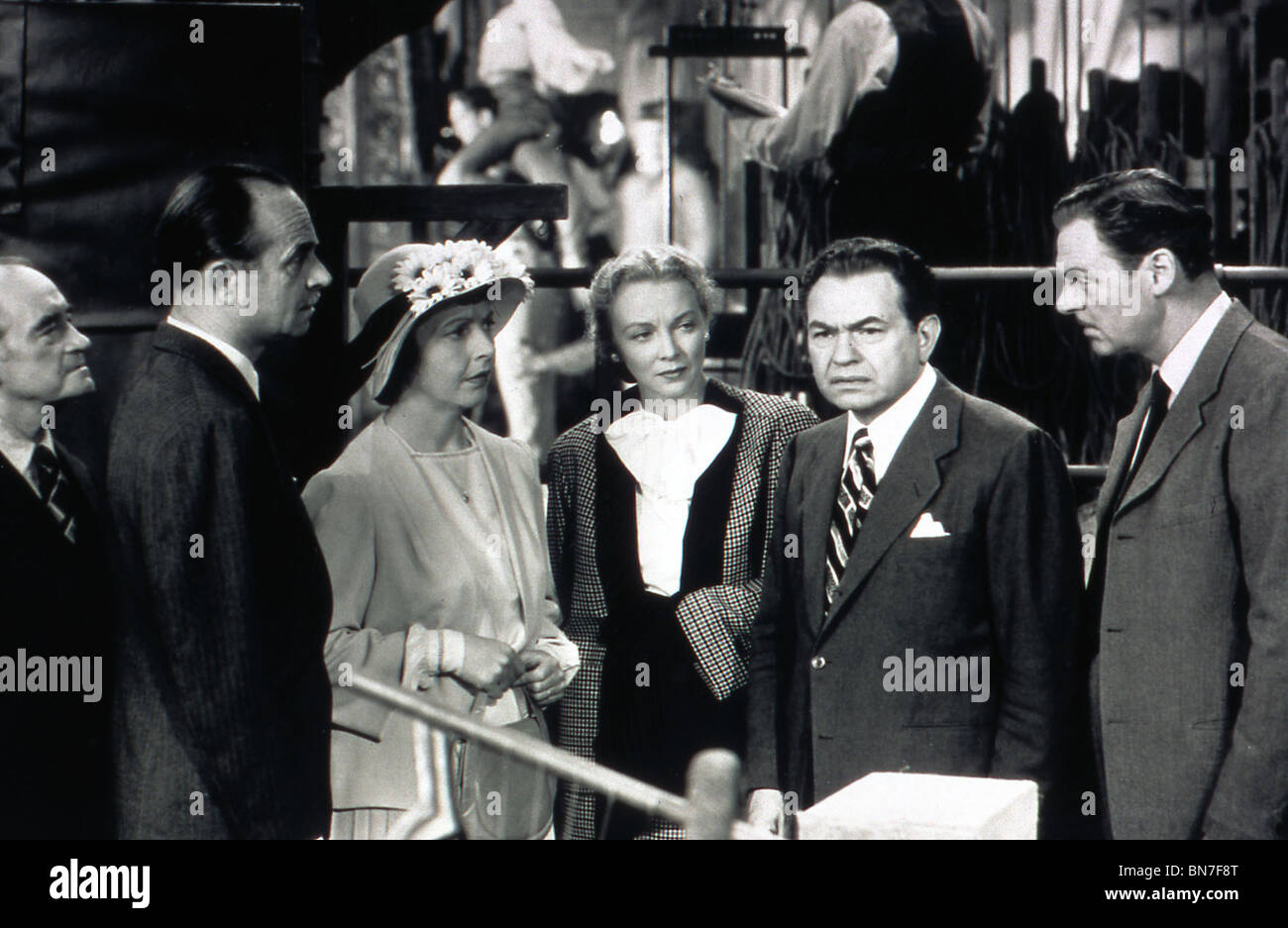 La noche tiene mil ojos (1948) Gail Russell, Edward G. Robinson, JEROME COWAN JOHN FARROW (DIR) Foto de stock