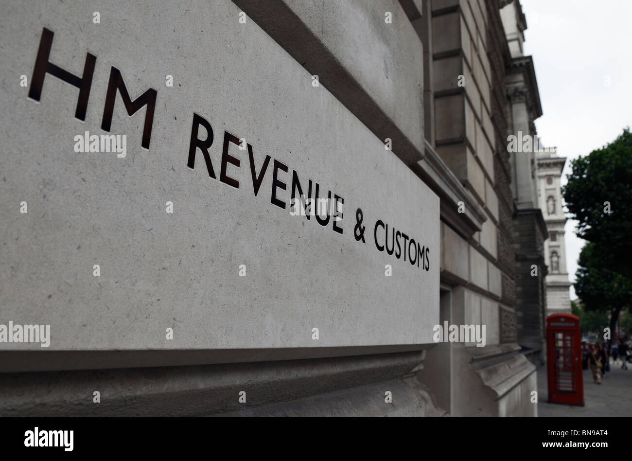 HM Revenue & Customs. Foto de stock
