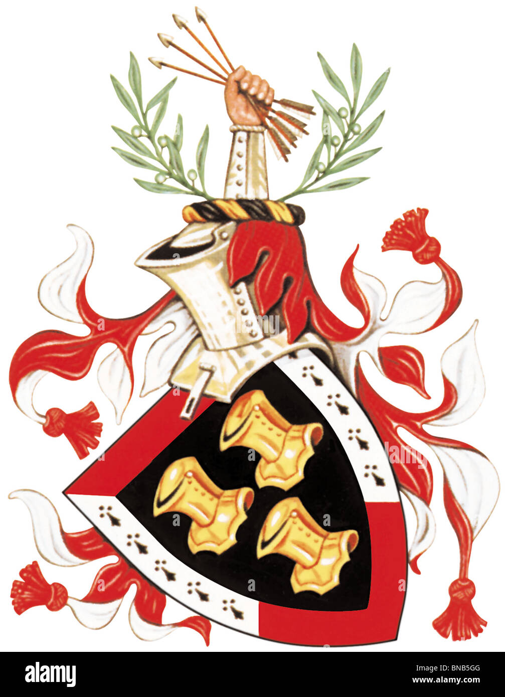 El JFK's los escudos de armas de la República de Irlanda. Foto de stock