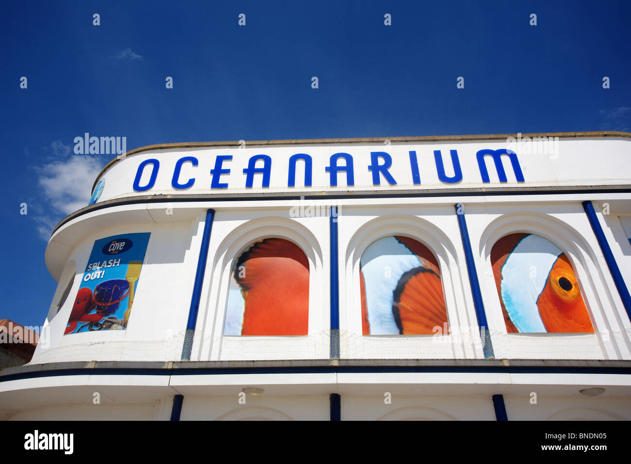Oceanario, Bournemouth, Inglaterra Foto de stock