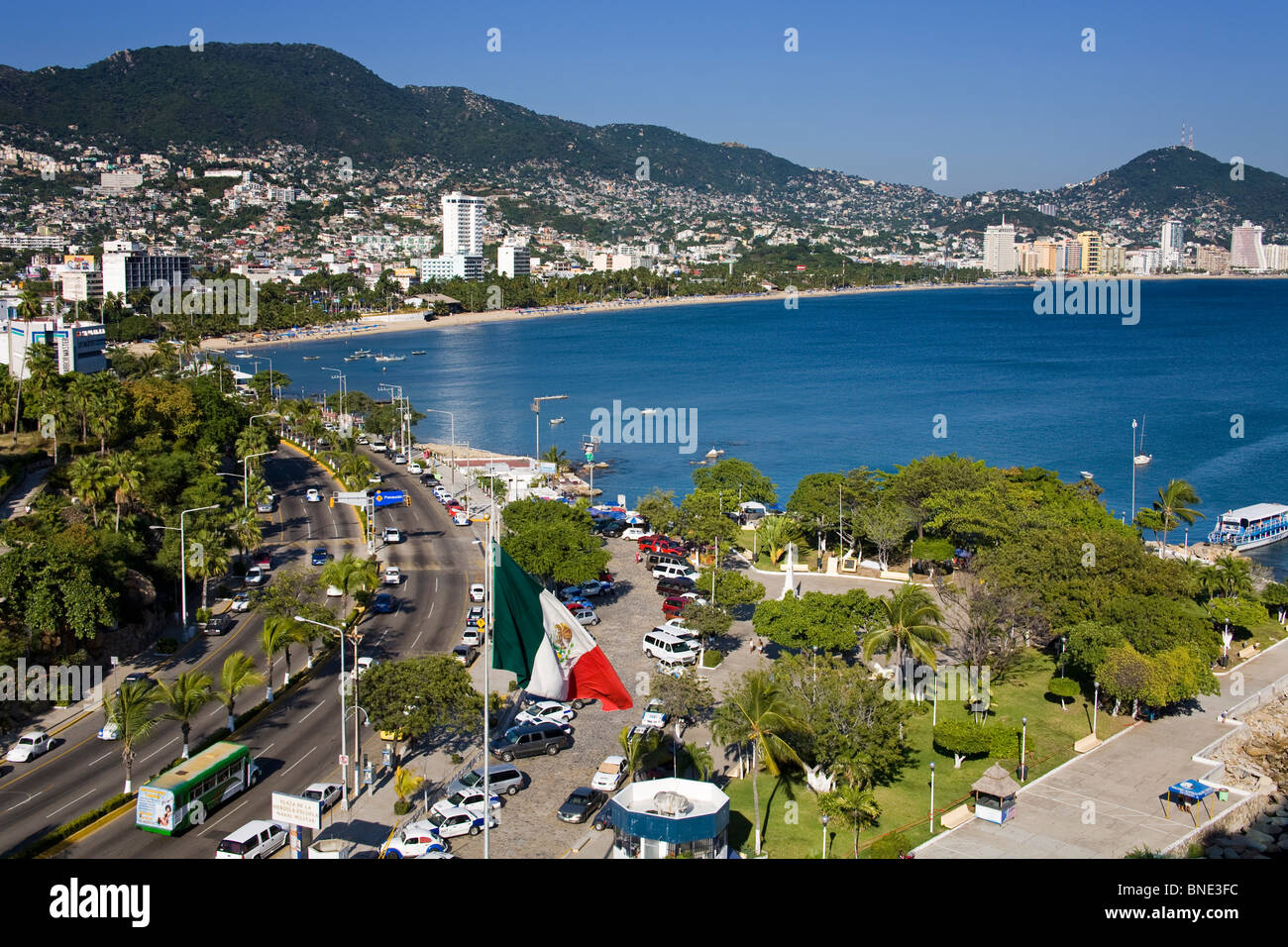 Ciudad con un puerto, Acapulco, Guerrero, México Fotografía de stock - Alamy